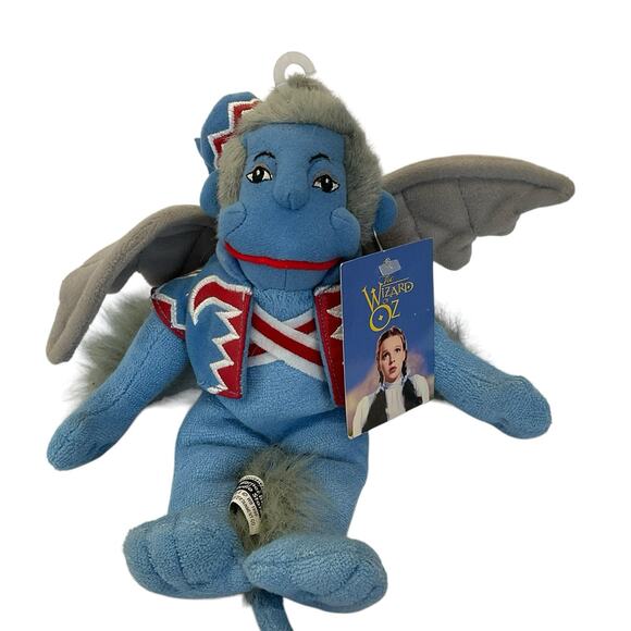 The Wizard of Oz Cast Set of 9 Plush Dolls 1998 Warner Bros Vintage Wicked Witch - Picture 6 of 16